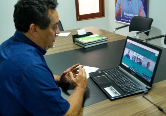 Em videoconferência, Severino Pessoa apoia duplicação da  BR 101