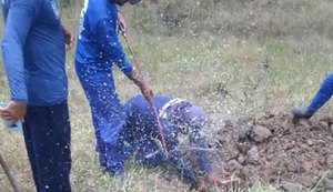 Casal flagra ligações clandestinas em adutoras de Palmeira dos Índios
