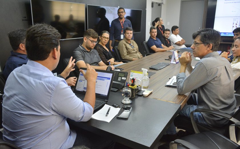 Serviço de melhoria em unidades prisionais é pauta em reunião na Seris