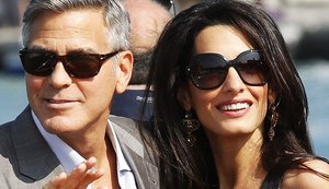 Amal e George Clooney teriam gastado R$ 4 milhões com nascimento dos filhos