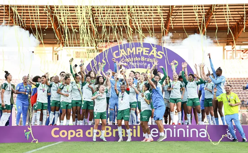 Palmeiras derrota Ferroviária e conquista Copa do Brasil feminina