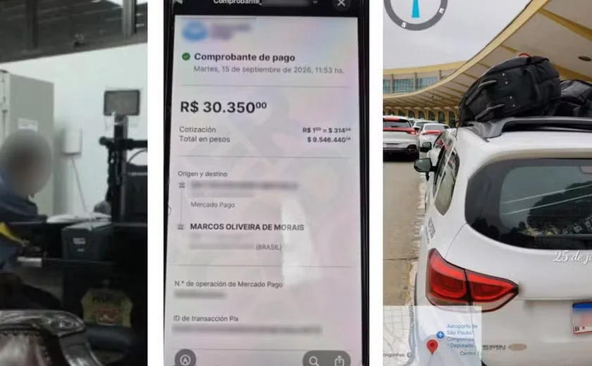 Taxista suspeito de cobrar R$ 30 mil de turista tem carro apreendido