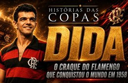 Dida: o craque de Maceió que brilhou no Flamengo e conquistou o mundo em 1958