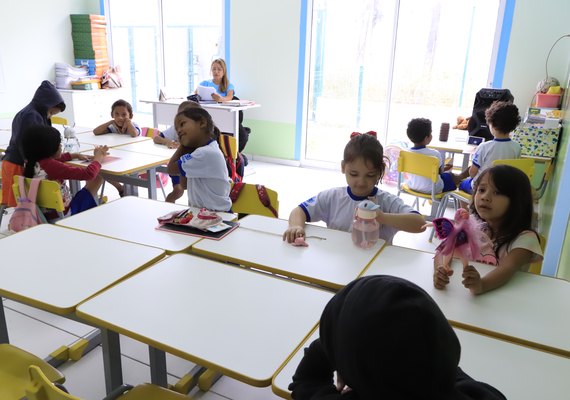 Com 164 crianças, Creche Cria da Grota do Cigano é a única administrada pelo Governo de Alagoas