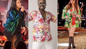 Lives de hoje: Alexandre Pires com Seu Jorge, Yasmin Santos, Solange Almeida e mais shows