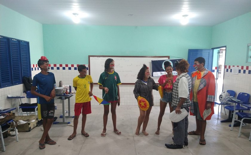 Ciclo de oficinas de artes cênicas é realizado para comunidades às margens das lagoas Mundaú e Manguaba