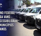 Governo federal entrega 21 vans com acessibilidade para 17 municípios de Alagoas