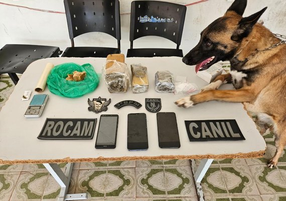 Polícia flagra tráfico de drogas durante ações em Maragogi e Arapiraca