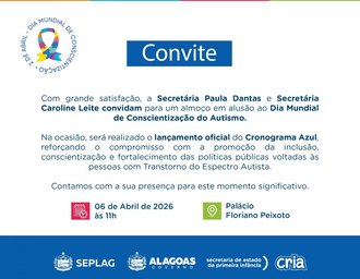 Secria promove evento em alusão ao Dia Mundial de Conscientização do Autismo