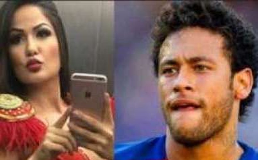 Neymar troca mensagem com modelo Kariny Rodrigues e faz elogio: 'Gata'