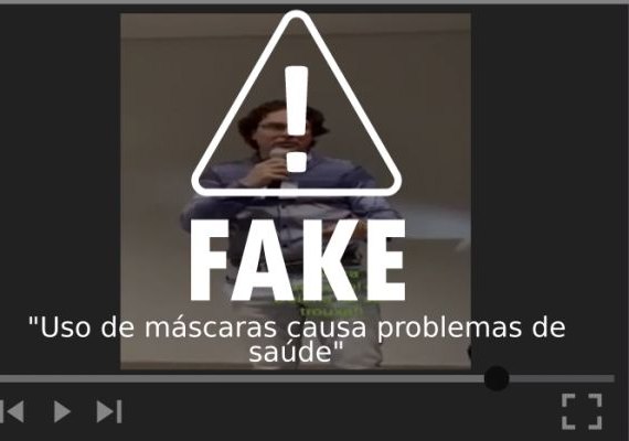 É falso que o uso de máscaras cause problemas de saúde