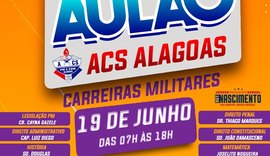 ACS/AL vai promover um aulão para interessados em concursos da PM/AL e do CBM/AL