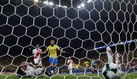 Brasil vence o Peru por 5 X 0