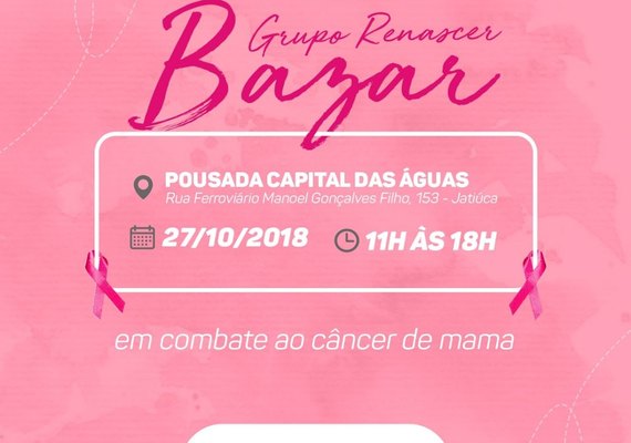 Último sábado do Outubro Rosa será marcado por evento em prol do Grupo de Mama Renascer