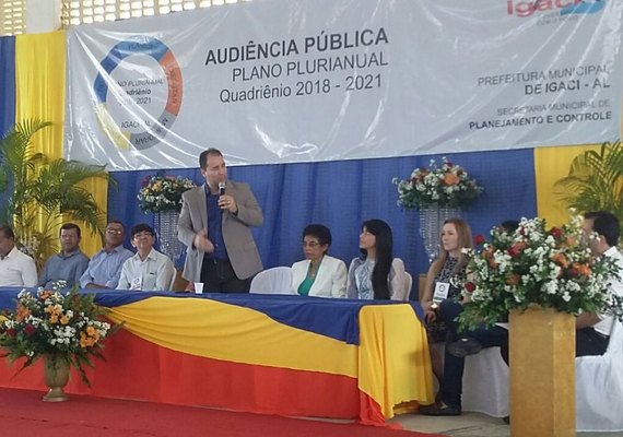 Plano Plurianual de Igaci é elaborado durante Audiência Pública