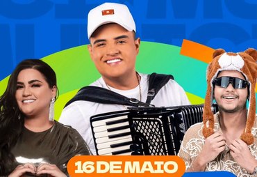 Tarcísio do Acordeon e Mara Pavanelly comandam os 134 anos de emancipação de Murici neste sábado