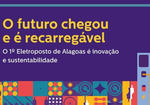 Maceió ganha 1º  eletroposto  para carregamento de veículos elétricos e passeios de bicicletas elétricas