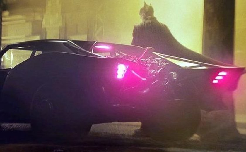 'The Batman': Primeiras imagens oficiais do novo Batmóvel são reveladas