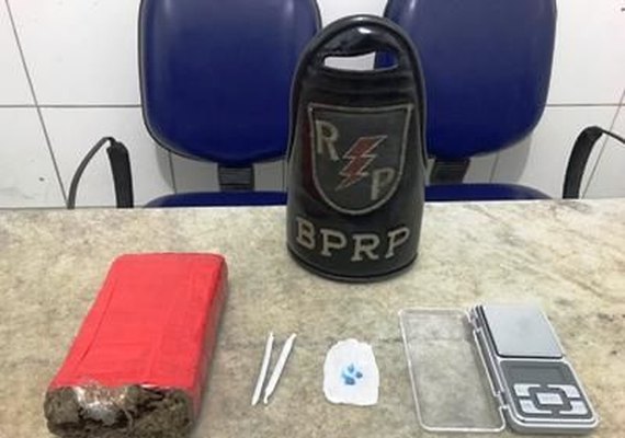 Força Tarefa prende indivíduo por tráfico de drogas no bairro Cidade Universitária