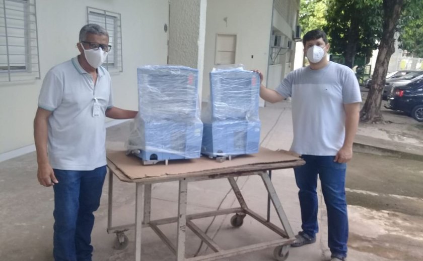 Após conserto, Senai devolve respiradores mecânicos ao Hospital Universitário