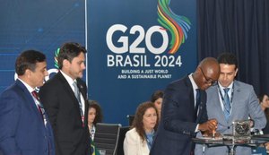 Selo dos Correios marca encerramento da reunião de Economia Digital do G20