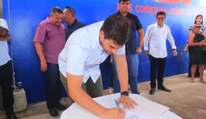 Prefeito Cacau autoriza pavimentação da rua da Auto Mega no loteamento Búzios do Francês