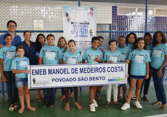 Núcleo de Orquestras de Maragogi transforma vida de alunos de escolas públicas