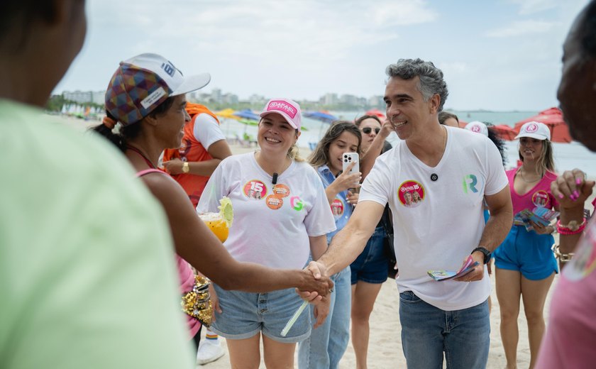 Rafael Brito promete perdão das dívidas dos empreendedores da faixa de areia das praias de Maceió