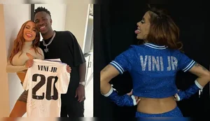 Jogador Vini Jr. e cantora Anitta juntos? Notícia sobre romance pega fãs de surpresa