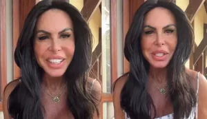 Gretchen dispara xingamentos após ter aparência e voz criticada
