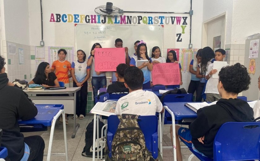 Eleição de grêmios escolares mobiliza estudantes da rede pública municipal