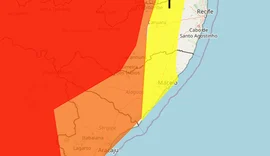 Inmet emite alerta vermelho de chuva para o Sertão de Alagoas