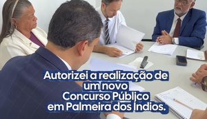 Terceira maior cidade de AL anuncia Concurso Público; prefeita pede que candidatos já comecem a estudar