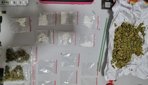 Suspeito de vender drogas na Jatiúca e Ponta Verde é preso em flagrante