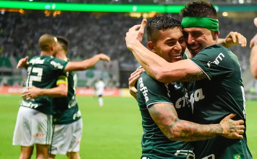 Palmeiras goleia América-MG e garante taça com vitória no próximo domingo