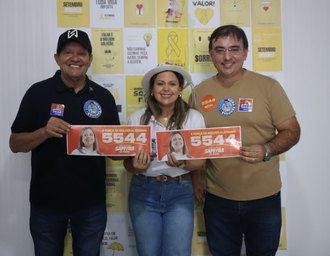 Rafael Tenório declara voto para Samyra do Basto e aposta em eleição da candidata para representar Alagoas em Brasília