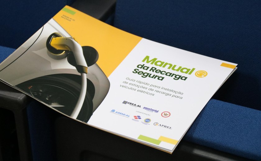 Manual da Recarga Segura: Corpo de Bombeiros, Equatorial e Crea lançam guia sobre eletromobilidade