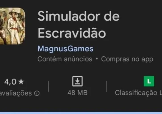 MP vai investigar usuários do jogo 'Simulador de Escravidão'