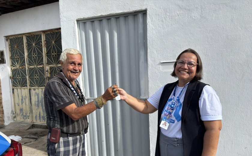 Programa Novo Lar, Nova Vida garante moradia digna para mais uma pessoa em situação de rua