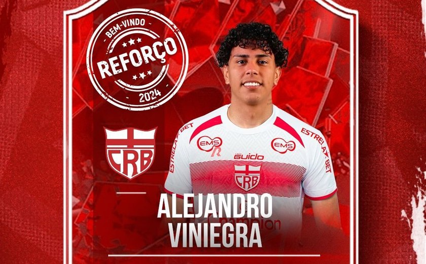 CRB anuncia contratação de Alejandro Viniegra, ex-Ituano