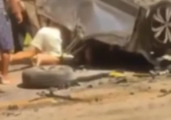 Capotamento deixa três feridos na AL-101 Norte, em Maragogi