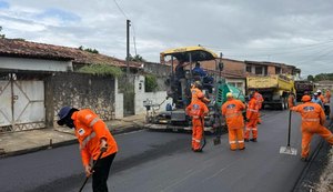 Prefeitura realiza serviços de pavimentação e drenagem em ruas da parte alta de Maceió