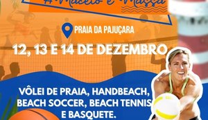 Jogos de verão começam neste final de semana na Pajuçara