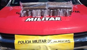 Polícia apreende 18 quilos de maconha com adolescente em Maceió