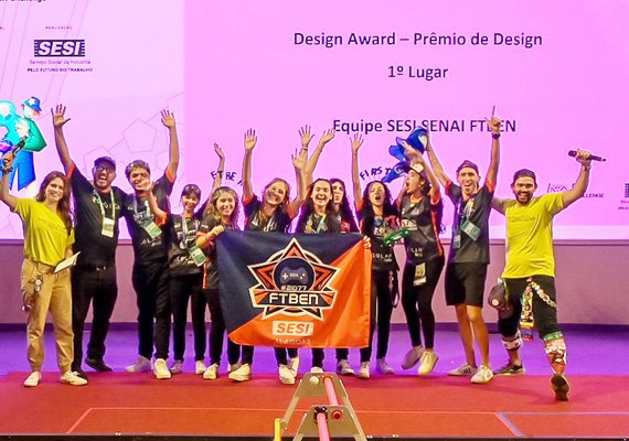 Escolas do Sesi/AL são premiadas no Festival Sesi de Robótica