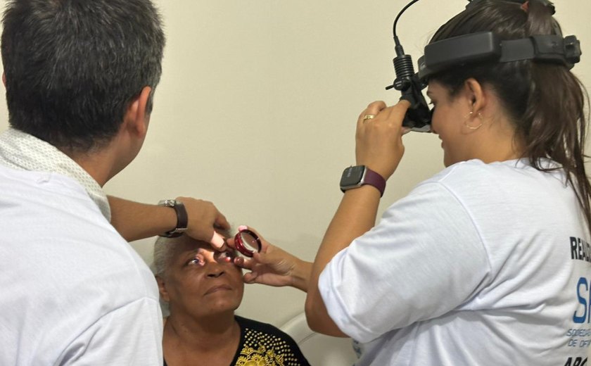 Pam Salgadinho realiza rastreamento de usuários com retinopatia diabética