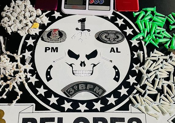 Um homem e duas mulheres são presos por tráfico de drogas e associação ao tráfico