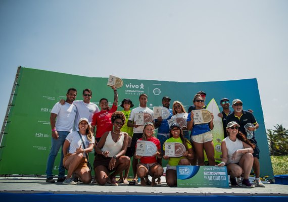 Atletas do Sudeste e do Sul vencem etapa local do campeonato