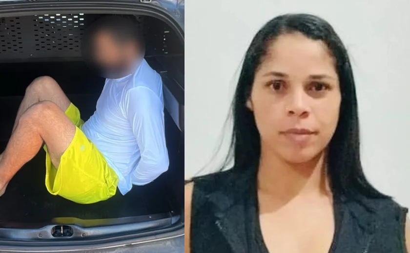 Ex é preso suspeito de espancar e matar mulher em Arapiraca