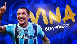 Grêmio oficializa a contratação de Vina, ex-Ceará